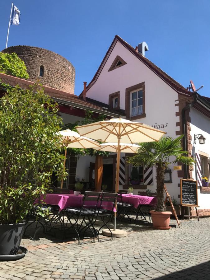 Landgasthaus "Zum Engel" Otel Neuleiningen Dış mekan fotoğraf