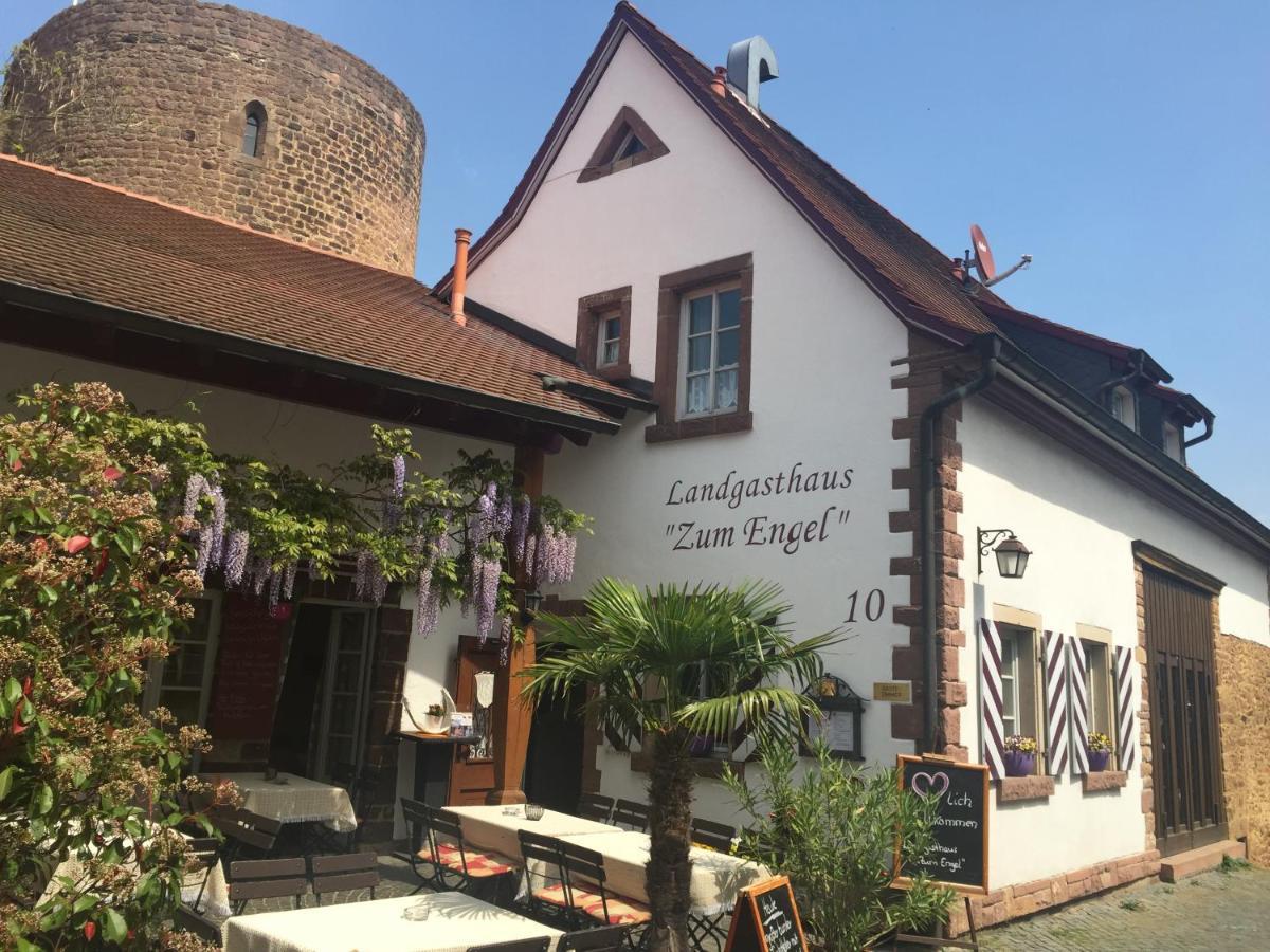 Landgasthaus "Zum Engel" Otel Neuleiningen Dış mekan fotoğraf