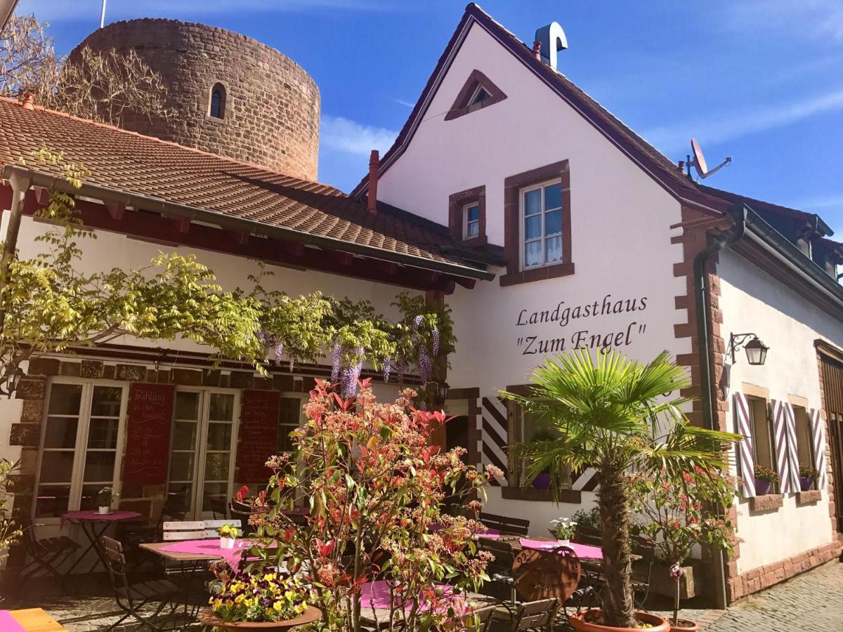 Landgasthaus "Zum Engel" Otel Neuleiningen Dış mekan fotoğraf