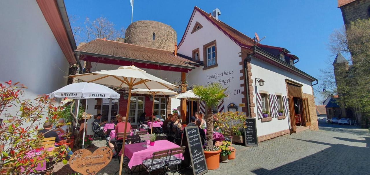 Landgasthaus "Zum Engel" Otel Neuleiningen Dış mekan fotoğraf