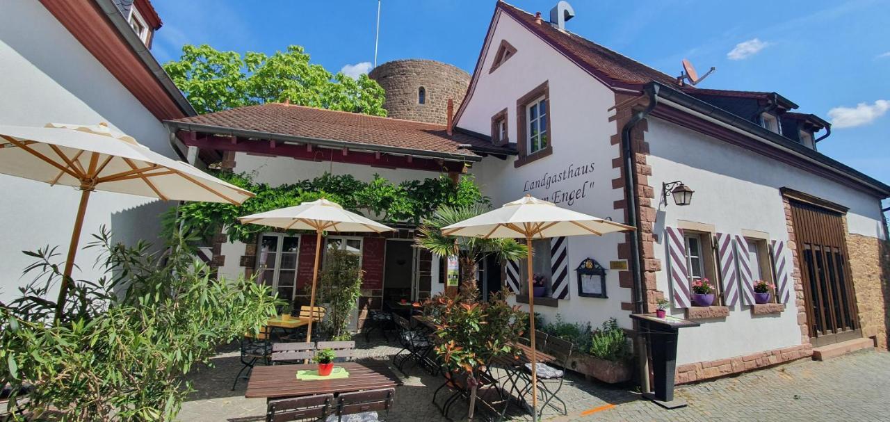 Landgasthaus "Zum Engel" Otel Neuleiningen Dış mekan fotoğraf